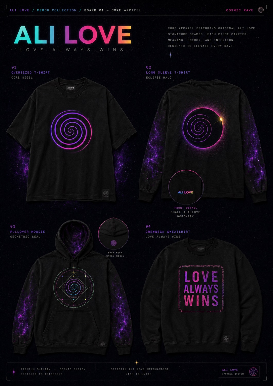 Ali Love lookbook — Apparel