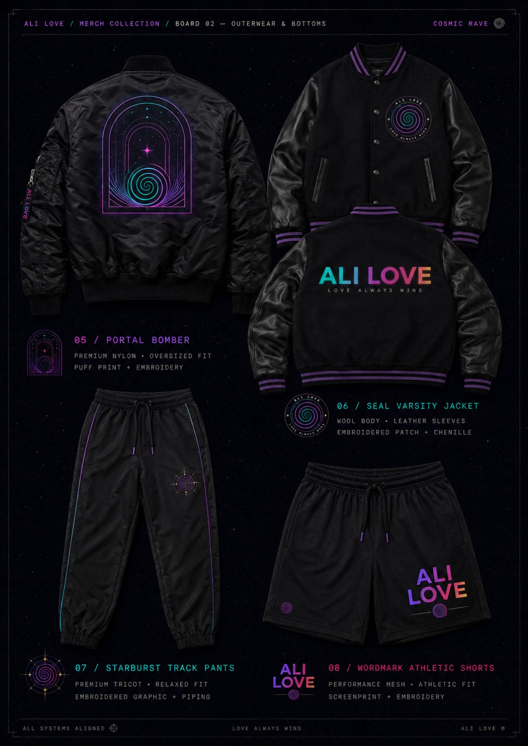 Ali Love lookbook — Outerwear