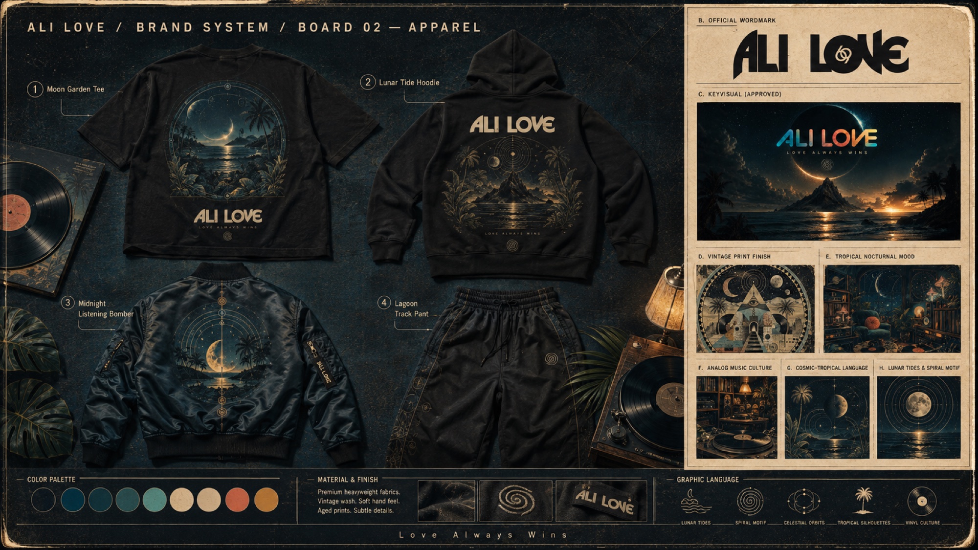 Ali Love lookbook — Apparel