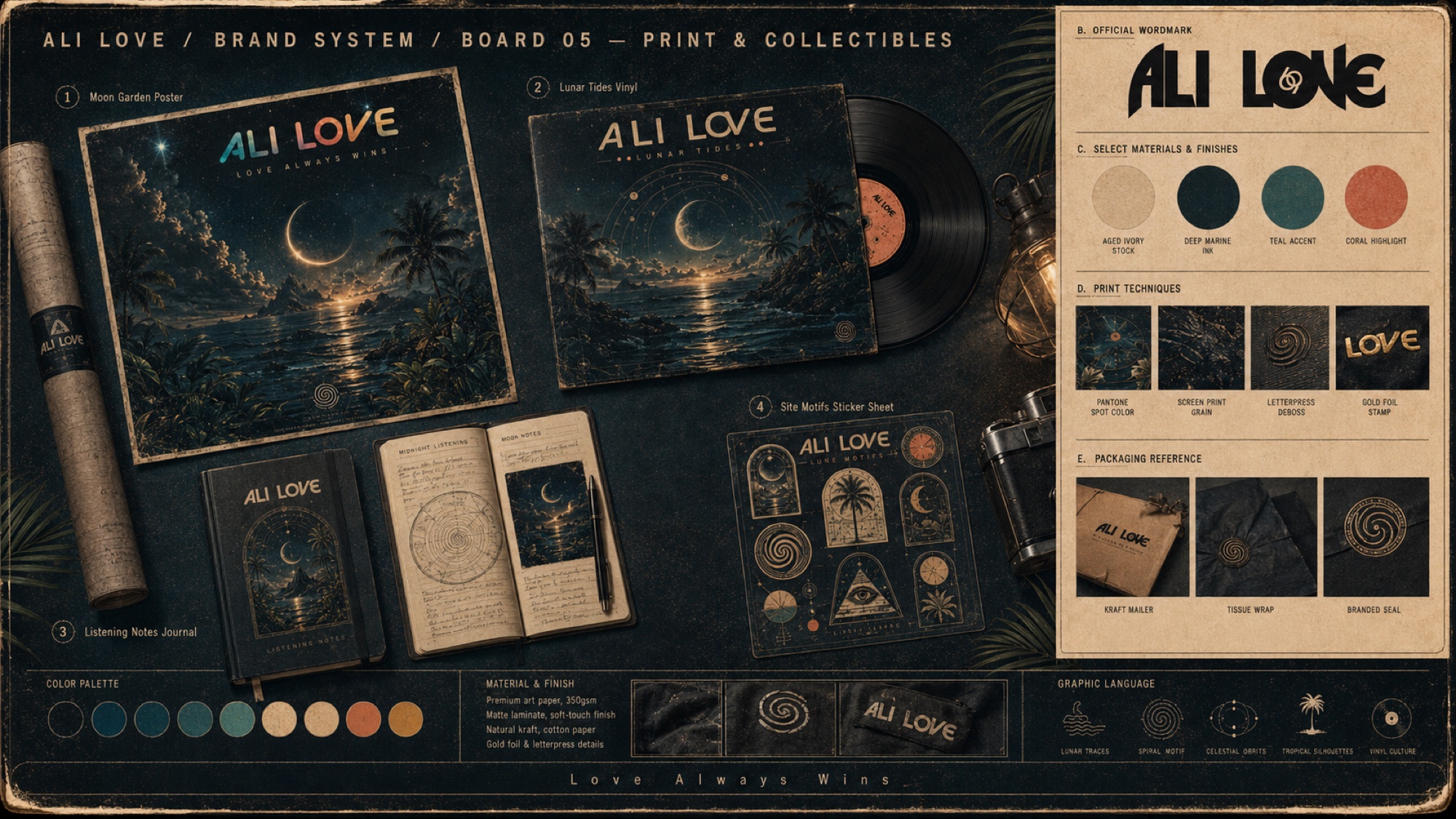 Ali Love lookbook — Print